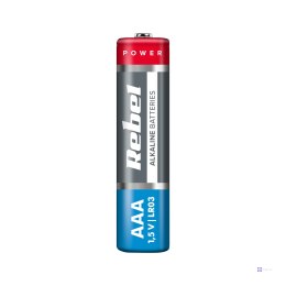 Baterie alkaliczne REBEL LR03 4szt/bl.