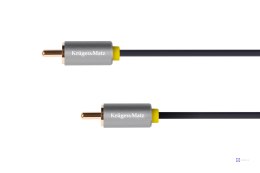 Kabel 1RCA-1RCA 0.5m Kruger&Matz Basic