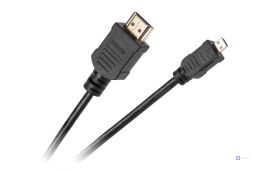 Kabel wtyk HDMI typ A - wtyk mikro HDMI typ D
