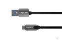 Kabel USB wtyk 3.0 - wtyk typu C 5 Gbps 0,5m Kruger&Matz