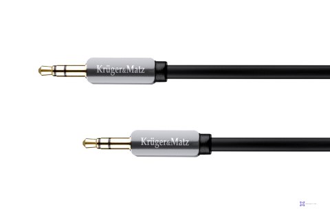 Kabel wtyk - wtyk jack 3.5 stereo 1.8m Kruger&Matz