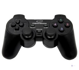 Gamepad Esperanza EG102 (PC, PS3; kolor czarny)