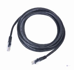 Kabel sieciowy UTP Gembird PP12-5M/BK kat. 5e, Patch cord RJ-45 (5 m)