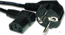 Kabel zasilający komputerowy IEC 320 C13 z certyfikatem VDE Gembird PC-186-VDE (1,8 m)