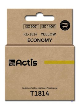 Actis KE-1814 Tusz (zamiennik Epson T1814; Standard; 15 ml; żółty)