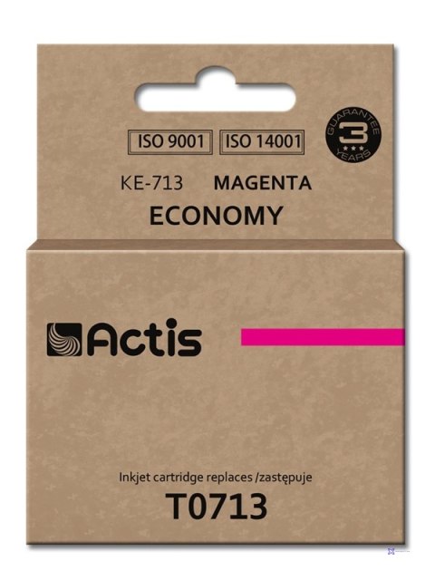 Actis KE-713 Tusz (zamiennik Epson T0713, T0893, T1003; Standard; 13.5 ml; purpurowy)