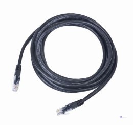 Kabel sieciowy UTP Gembird PP6U-0.25M/BK kat. 6, Patch cord RJ-45 (0,25 m)