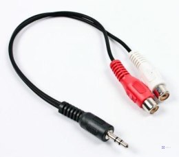 Kabel stereo mini Jack-2x RCA Gembird CCA-406 (0,2 m)