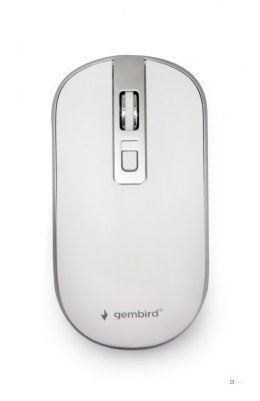 Mysz Gembird MUSW-4B-06-WS (biało-srebrna)