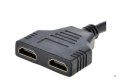 Adapter HDMI AM / HDMI AFx2 dwuportowy pasywny splitter Gembird