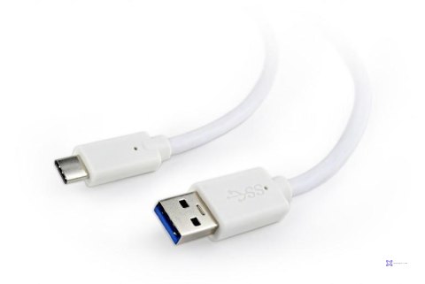 Kabel USB 3.0 typ C(AM/CM) 1.8m biały Gembird