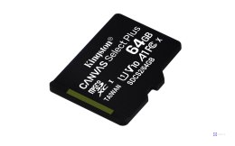 Karta pamięci Kingston Canvas Select Plus SDCS2/64GBSP (64GB; Class 10, Class A1; Karta pamięci)