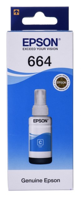 Tusz Epson C13T66424A (oryginał ; 70 ml; niebieski)