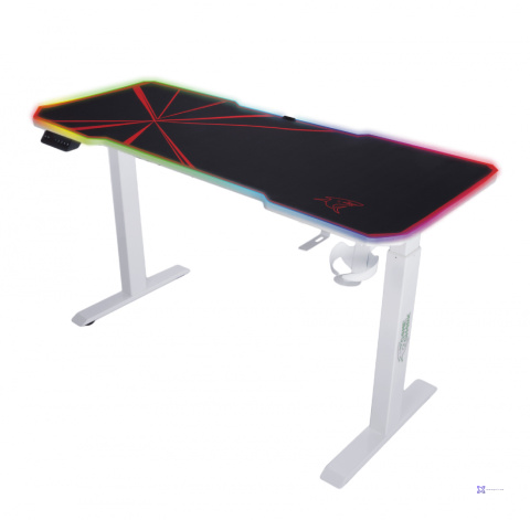 Biurko gamingowe GAMESHARK E-TALISMAN WHITE