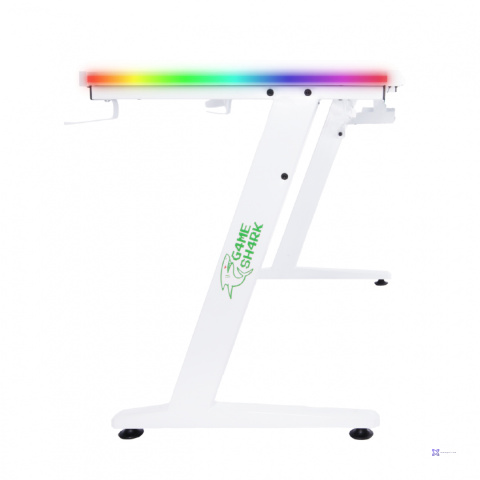 Biurko gamingowe GAMESHARK ZEO WHITE