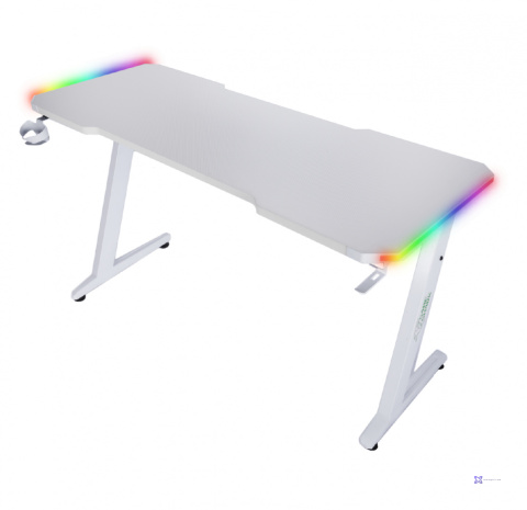 Biurko gamingowe GAMESHARK ZEO WHITE