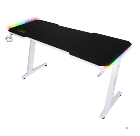 Biurko gamingowe GAMESHARK ZEO WHITE