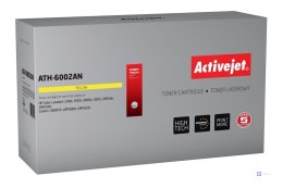 Activejet ATH-6002AN Toner (zamiennik HP 124A Q6002A, Canon CRG-707Y; Premium; 2000 stron; żółty)