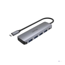 Hub USB-C Unitek H1107B 4x USB 3.1 Gen 1, PD 100W