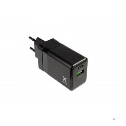 Ładowarka sieciowa Xtorm Volt Travel USB-C PD18W + QC3.0 (wymienne wtyczki)