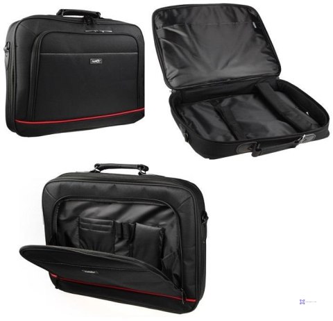 Torba notebook Natec Oryx Black 17,3"