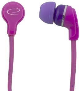 Słuchawki Esperanza EH147P Neon różowe