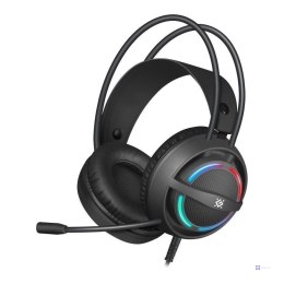 Słuchawki z mikrofonem Defender DEXTER podświetlane RGB Gaming + GRA