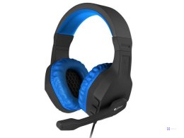 Słuchawki z mikrofonem Genesis Argon 200 Gaming czarno-niebieskie