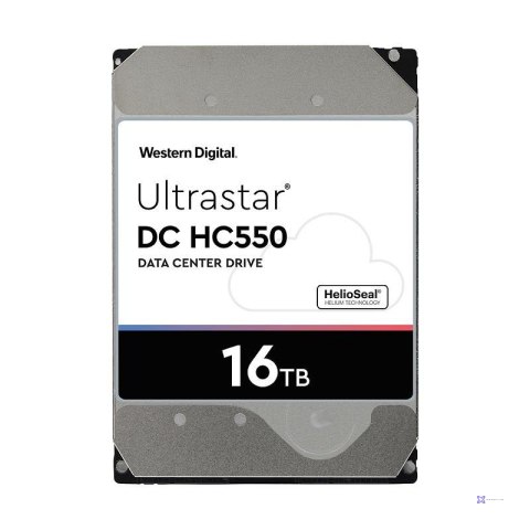 Dysk Western Digital Ultrastar DC HC550 He16 16TB 3,5" 512MB SATA 6Gb/s 512e SE WUH721816ALE6L4