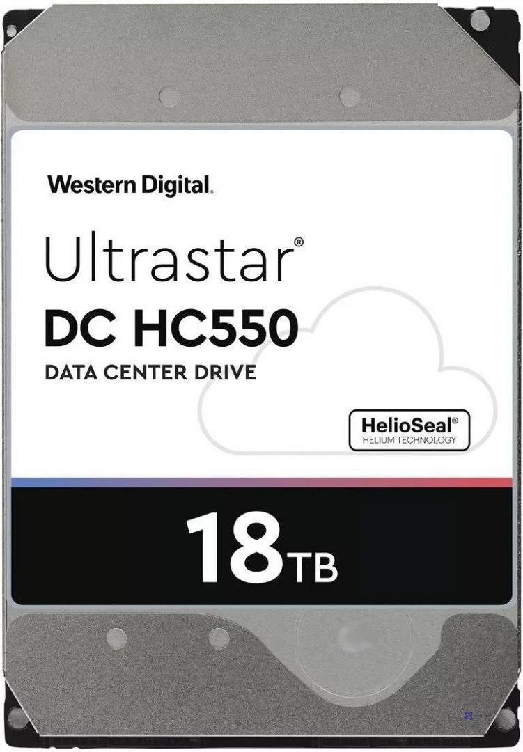 Dysk Western Digital Ultrastar DC HC550 He18 18TB 3,5" 512MB SATA 6Gb/s 512e SE WUH721818ALE6L4