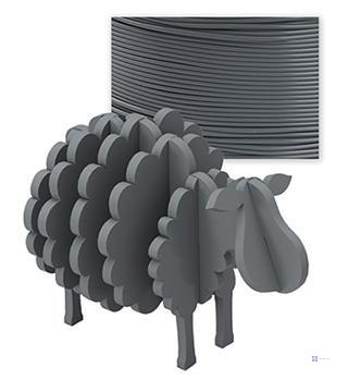Filament do drukarek 3D Banach PLA 1kg - szary
