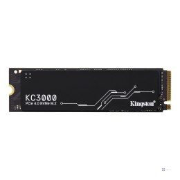 Dysk SSD Kingston KC3000 1TB M.2 NVMe PCIe Gen 4.0 x4 (7000/6000 MB/s) 2280