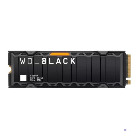 Dysk SSD WD Black SN850X 1TB M.2 2280 PCIe NVMe (7300/6300 MB/s) WDS100T2XHE z radiatorem