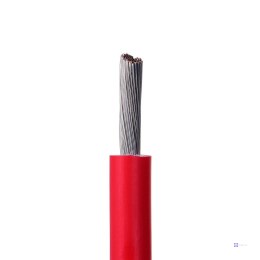 Kabel solarny 6 mm /czerwony / odcinek 50 m