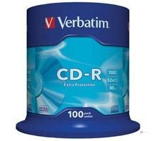 CD-R Verbatim 700MB Extra Protection (cake 100)