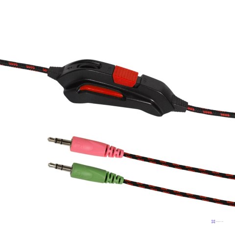 SŁUCHAWKI GAMINGOWE Z MIKROFONEM ART NEMEZIS