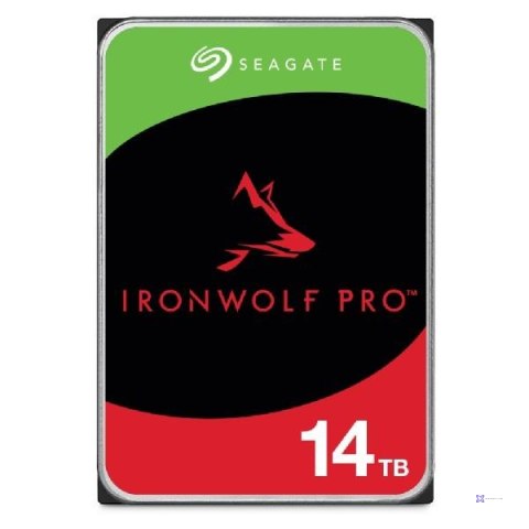 Dysk SEAGATE IronWolf™ PRO ST14000NT001 14TB 3,5" 7200 256MB SATA III NAS