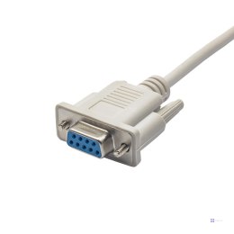 Kabel Akyga AK-CO-04 (RS-232 F - RS-232 F; 2m; kolor biały)