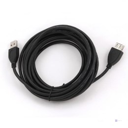 Kabel USB 2.0 wtyk A, gniazdo A z rdzeniem ferrytowym 4.5m Gembird