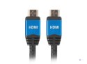 Kabel Lanberg Premium CA-HDMI-20CU-0010-BL (HDMI M - HDMI M; 1m; kolor czarny)