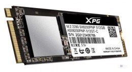 Dysk SSD ADATA XPG SX8200 PRO 512GB M.2 PCIe NVMe (3350/2350 MB/s) 2280, 3D TLC NAND
