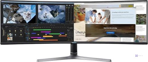 Monitor Samsung 49" Odyssey C49RG90 LC49RG90SSPXEN HDMI 2xDP 4xUSB 3.0