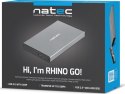 Obudowa NATEC Rhino GO NKZ-0941 (2.5"; USB 3.0; Aluminium; kolor czarny)