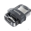 Pendrive SanDisk ULTRA SDDD3-128G-G46 (128GB; microUSB, USB 3.0; kolor szary)