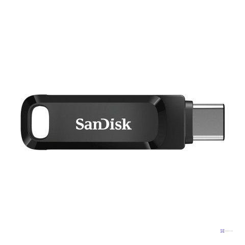 Pendrive SanDisk Ultra Dual GO SDDDC3-064G-G46 (64GB; USB 3.0, USB-C; kolor czarny)