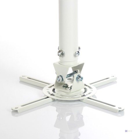 UCHWYT PODWIESZANY 45-76cm DO PROJEKTORA P-107W 15KG ART biały