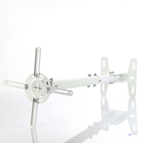 UCHWYT PODWIESZANY 45-76cm DO PROJEKTORA P-107W 15KG ART biały