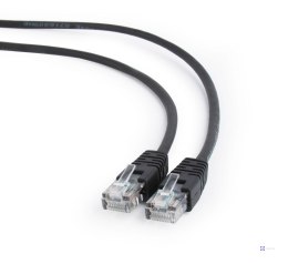 Kabel sieciowy UTP Gembird PP12-0.25M/BK kat. 5e, Patch cord RJ-45 (0,25 m)