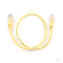 Kabel sieciowy UTP Gembird PP6U-0.5M/Y kat. 6, Patch cord RJ-45 (0,5 m)