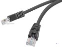 Kabel sieciowy UTP Gembird PP6U-2M/BK kat. 6, Patch cord RJ-45 (2 m)